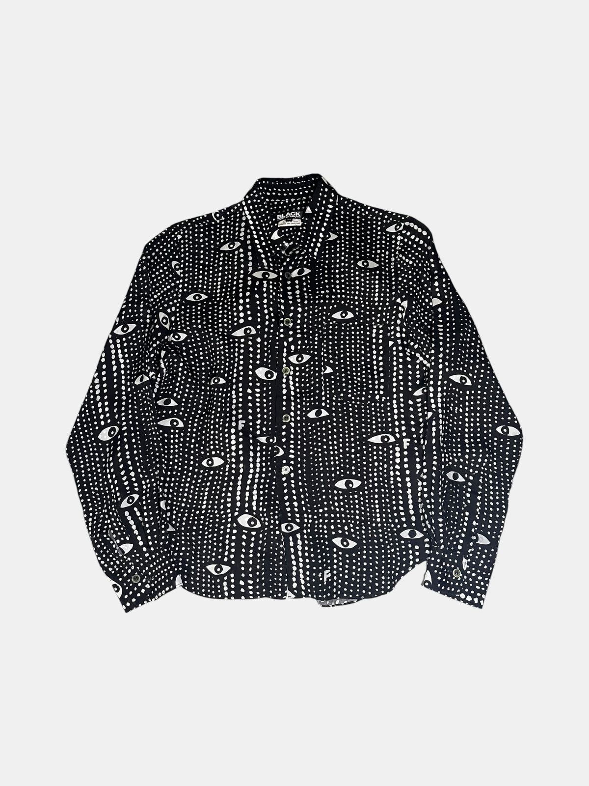 BLACK COMME des GARÇONS Eye-Print Shirt