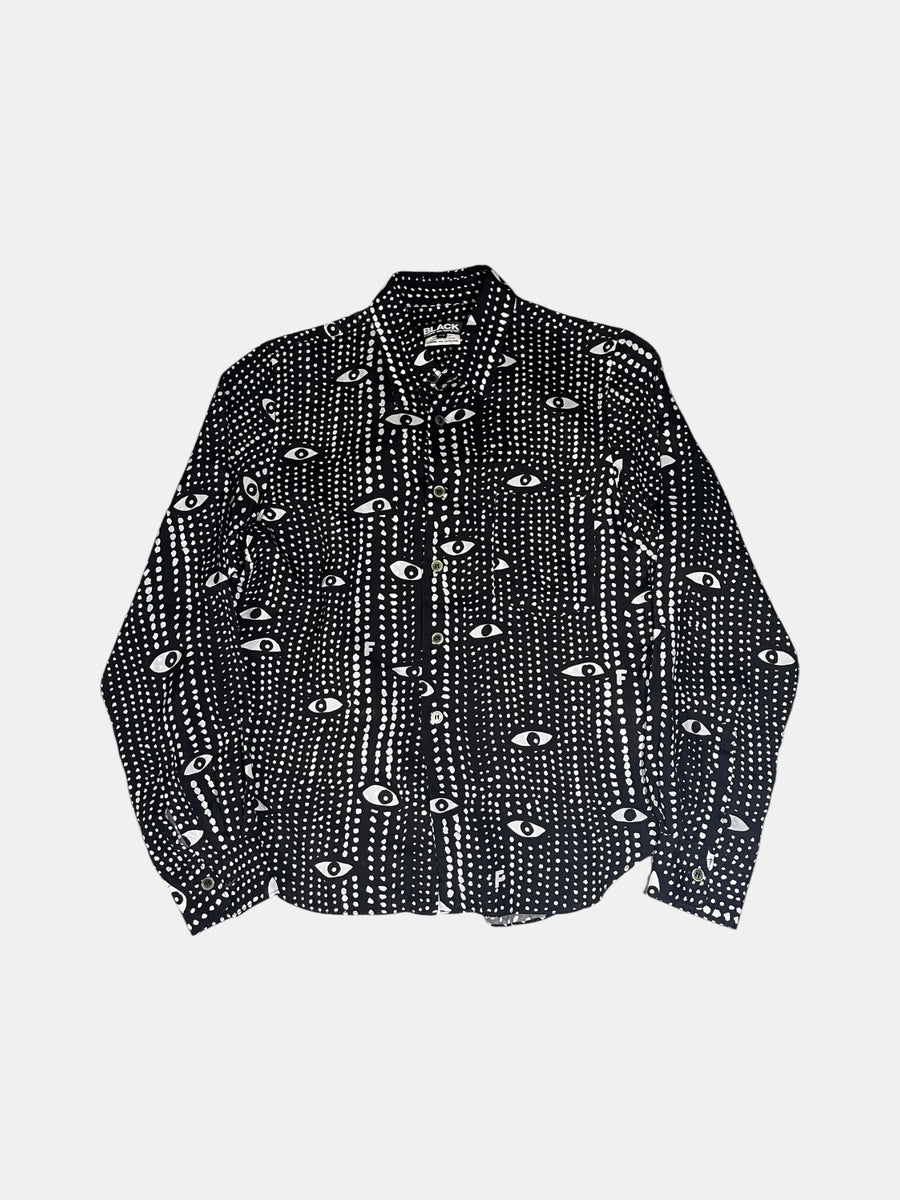 BLACK COMME des GARÇONS Eye-Print Shirt