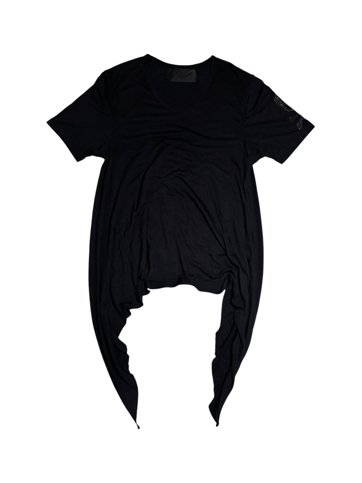 Asymmetric Draped T-Shirt