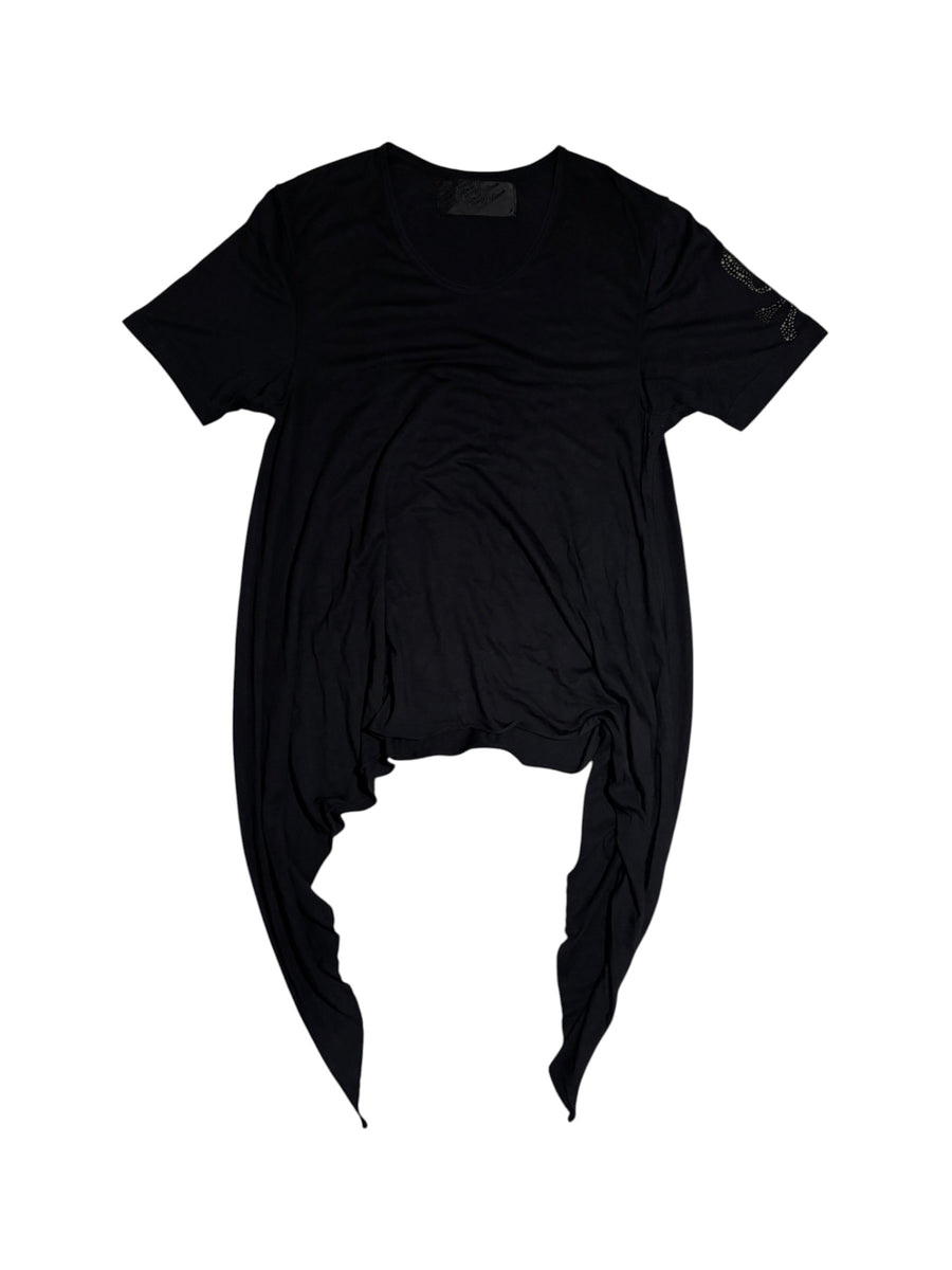 Asymmetric Draped T-Shirt