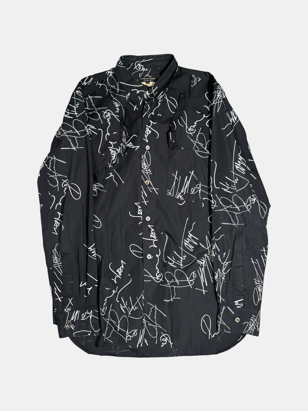 Scribble-Print Shirt