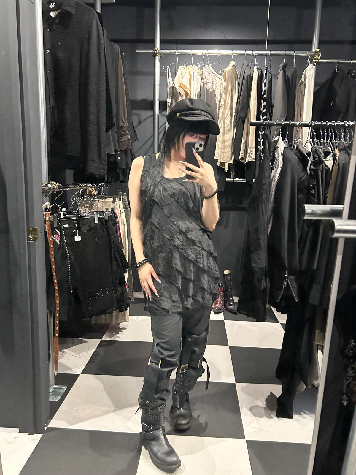 Gothic Layered Lace Dress