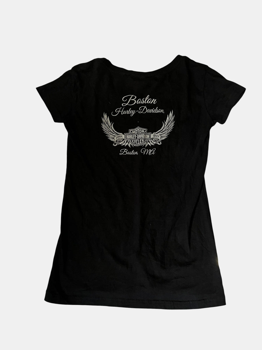 Harley-Davidson Skull Print Tee