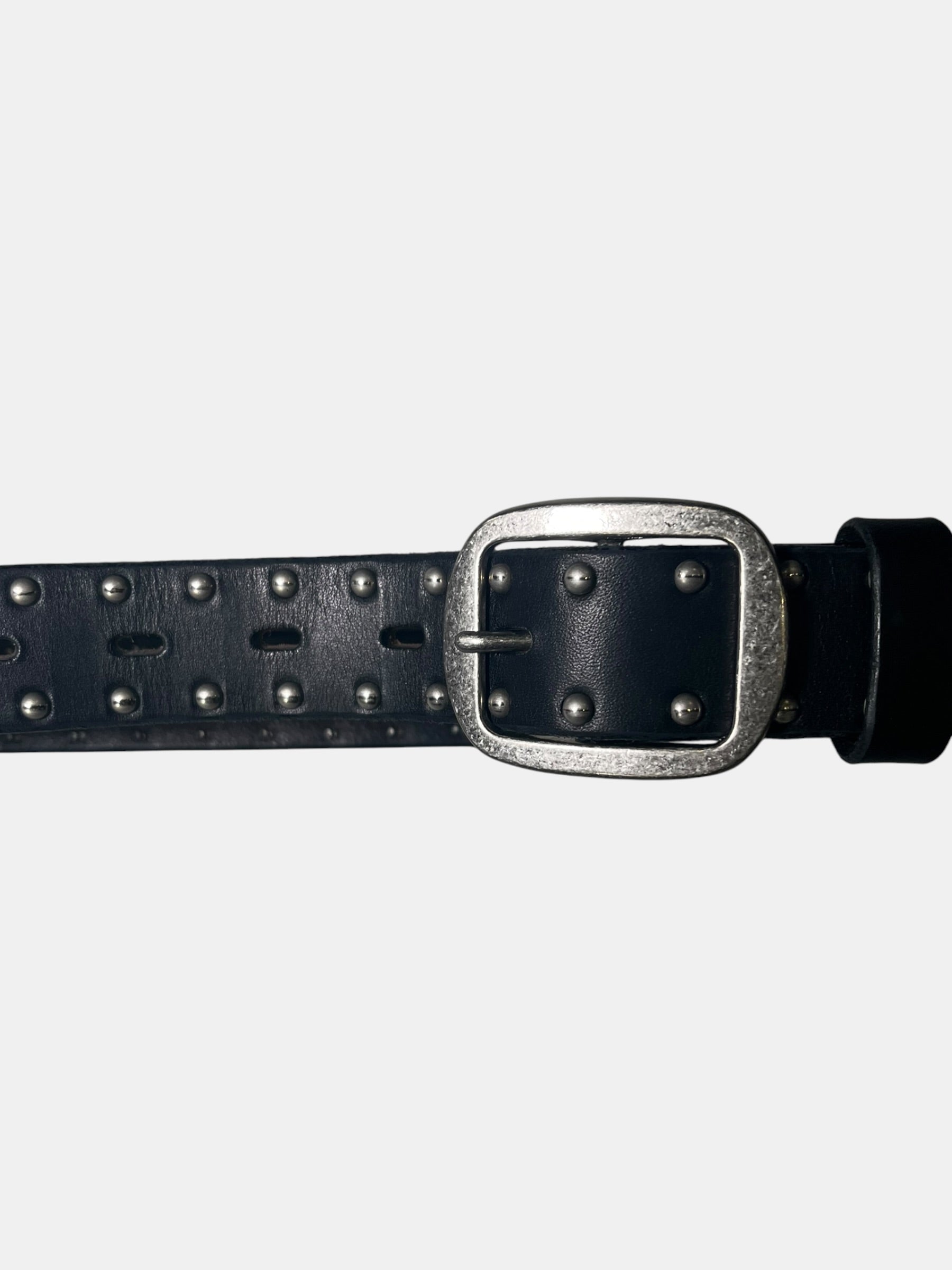 JOHN LAWRENCE SULLIVAN Studded Leather Belt