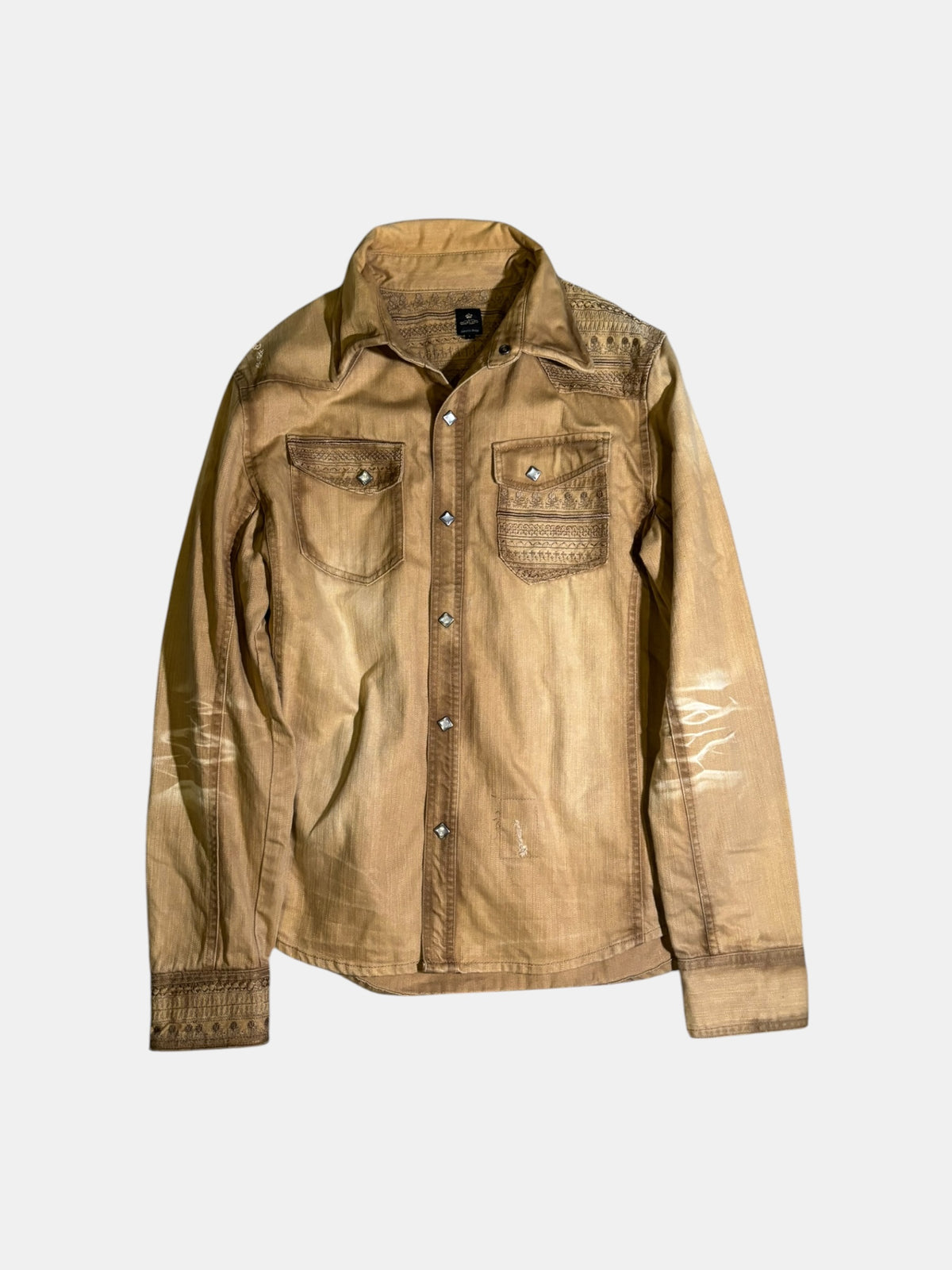 Embroidered Western Shirt