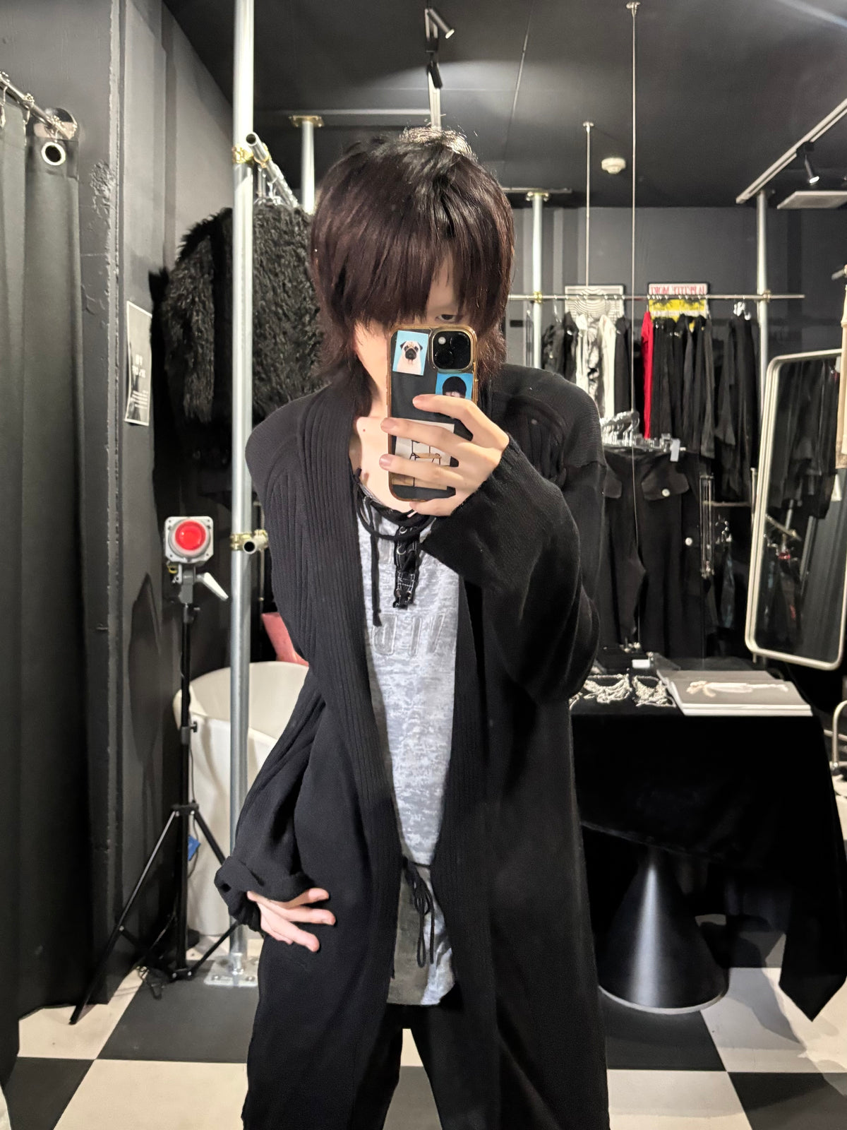 Skull Patch Cardigan