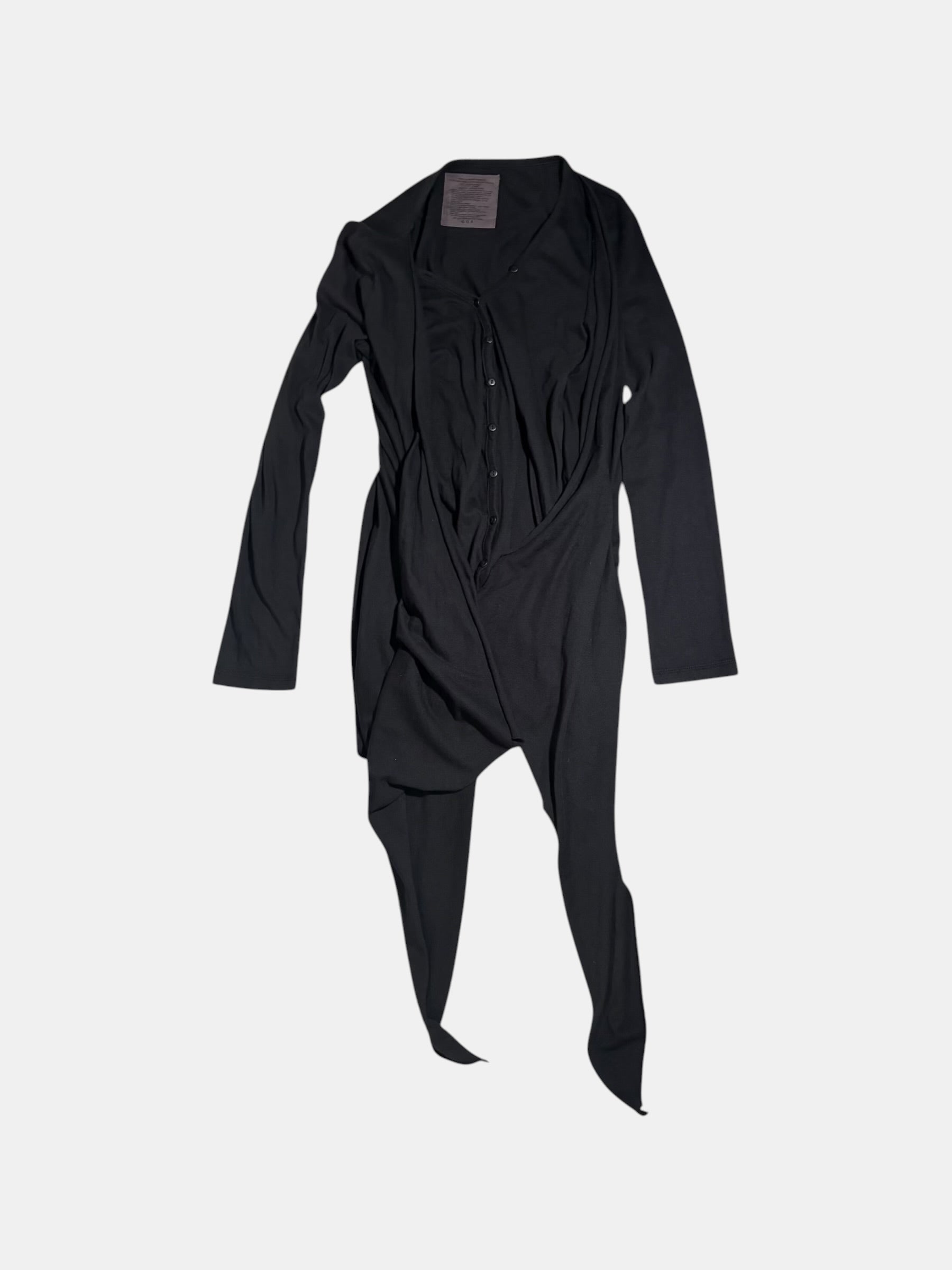 goa Draped Asymmetric Cardigan