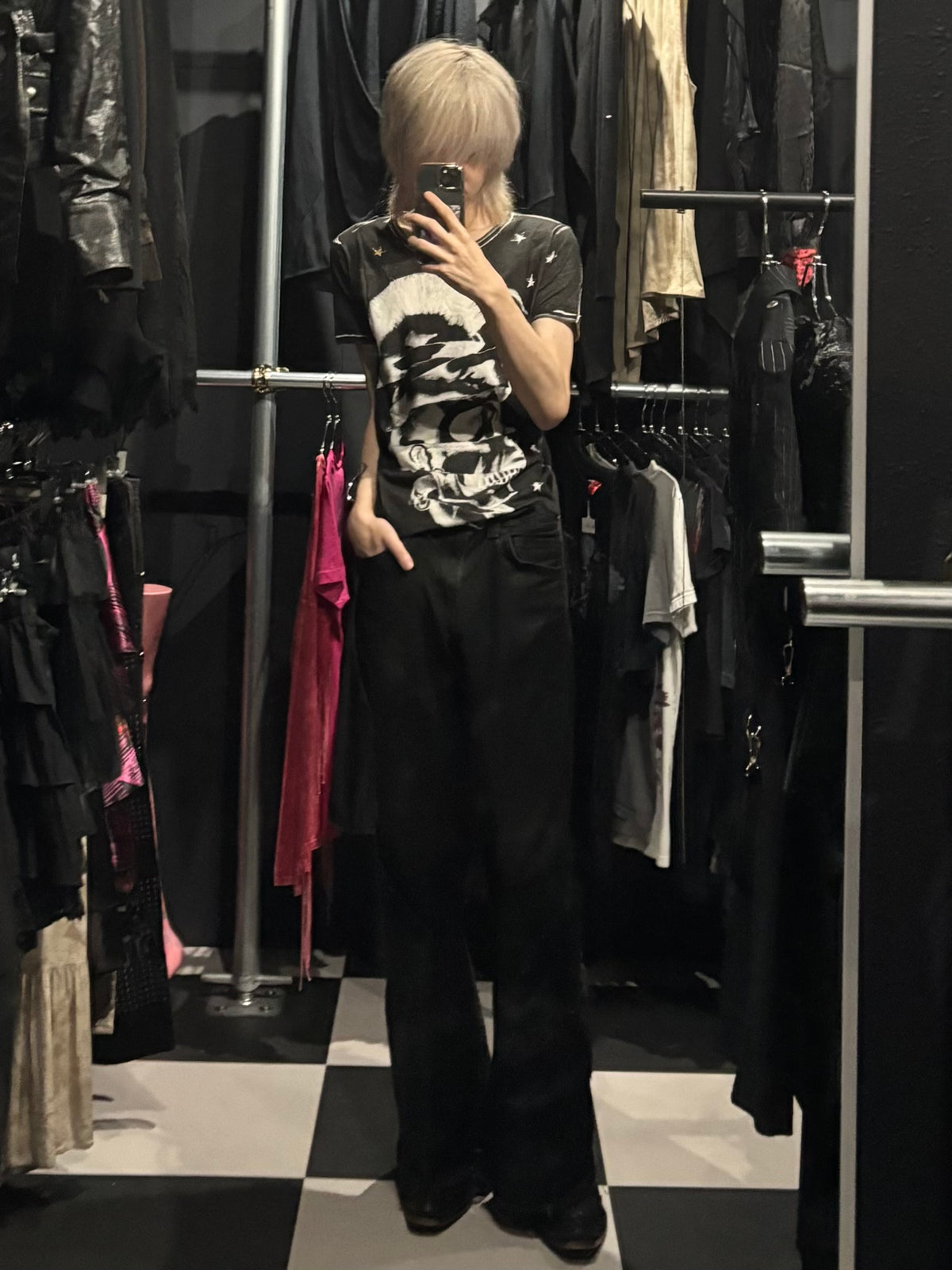 DIESEL Mohawk Skull Tee