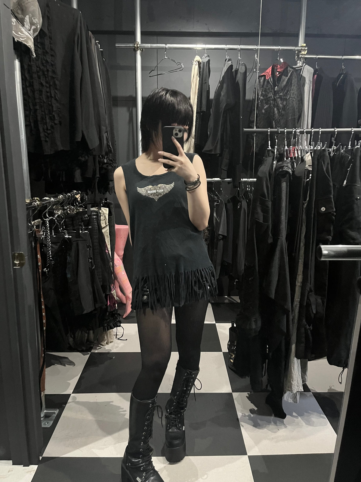 Harley-Davidson Fringe Tank Top