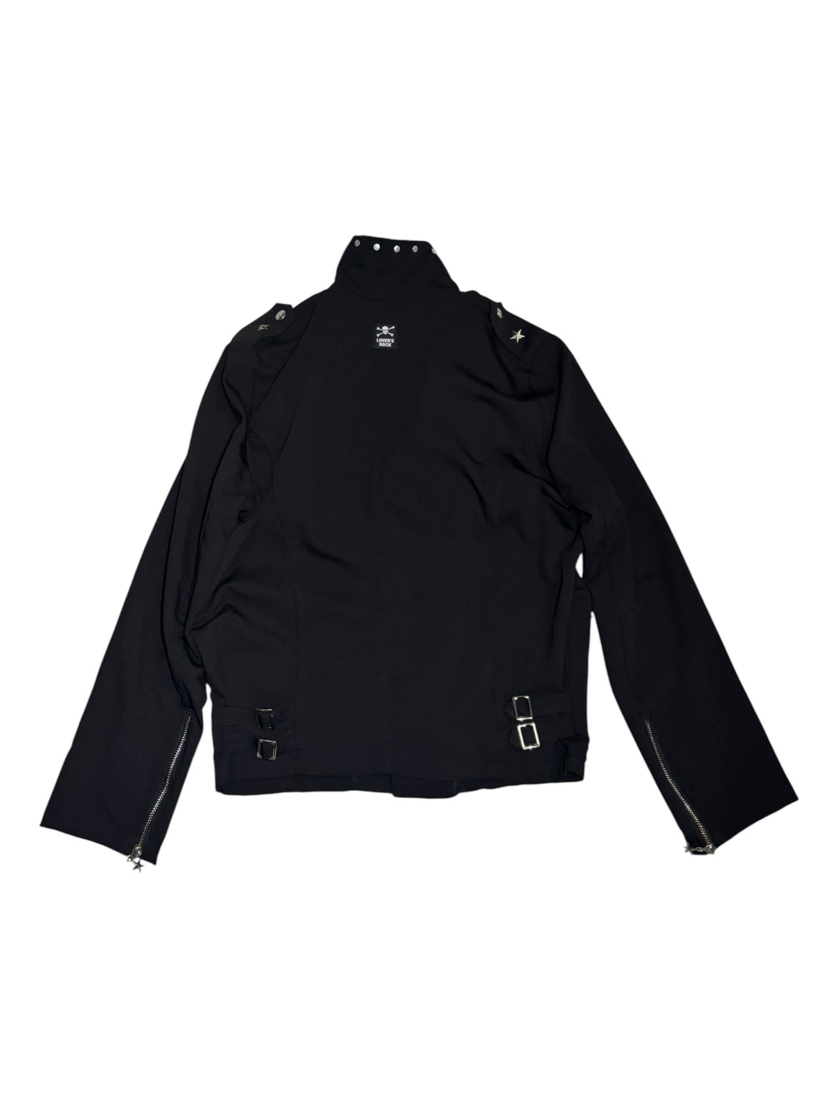LOVER'S ROCK Studded Biker Jacket