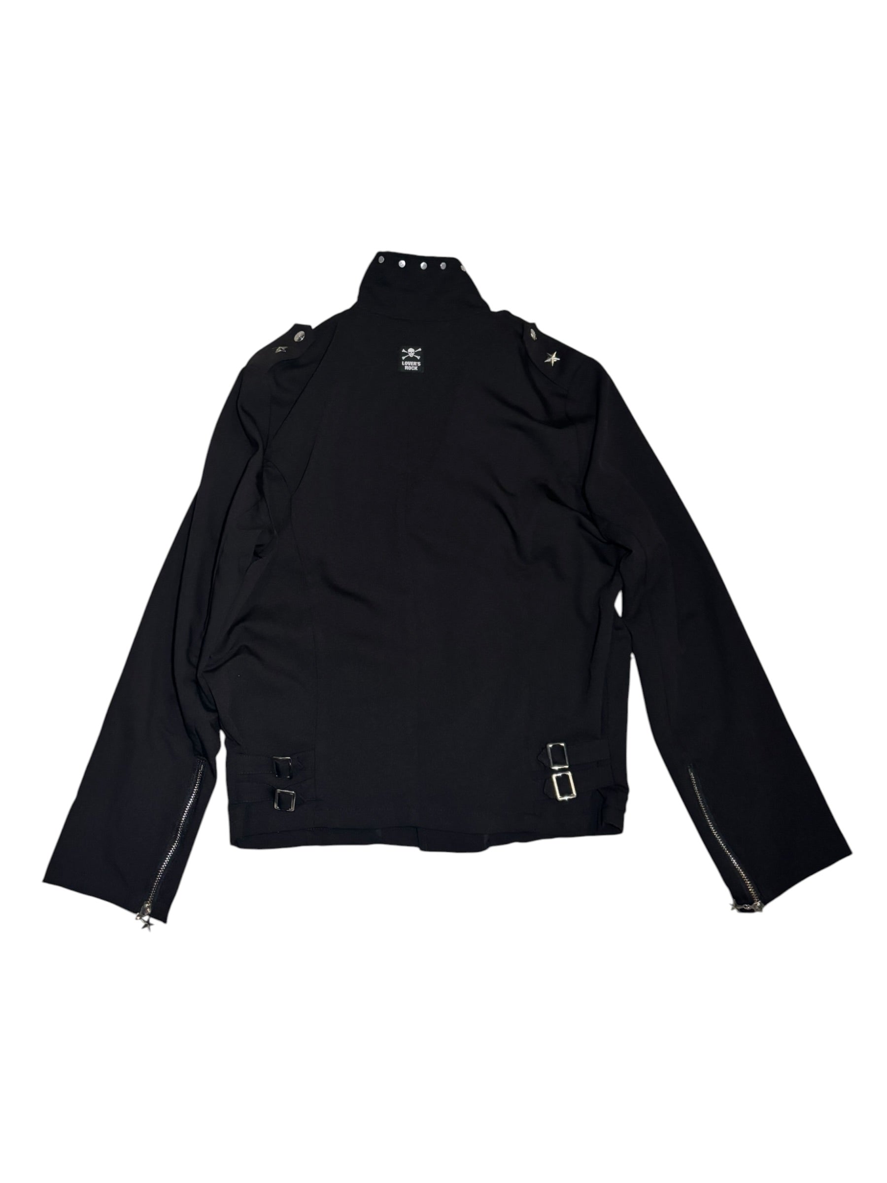 LOVER'S ROCK Studded Biker Jacket