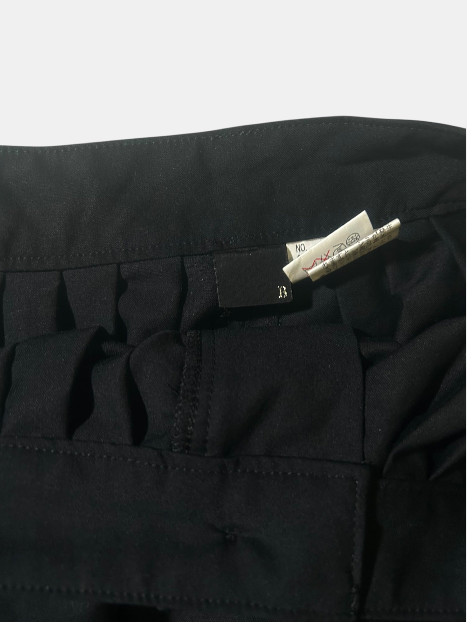 Balloon Drop-Crotch Pants