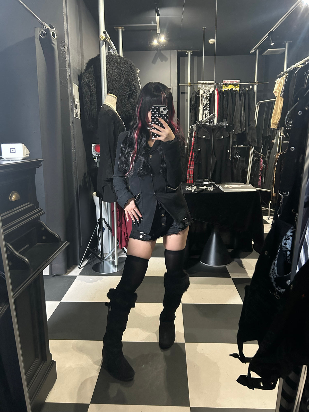 Zip-Pocket Tailored Jacket