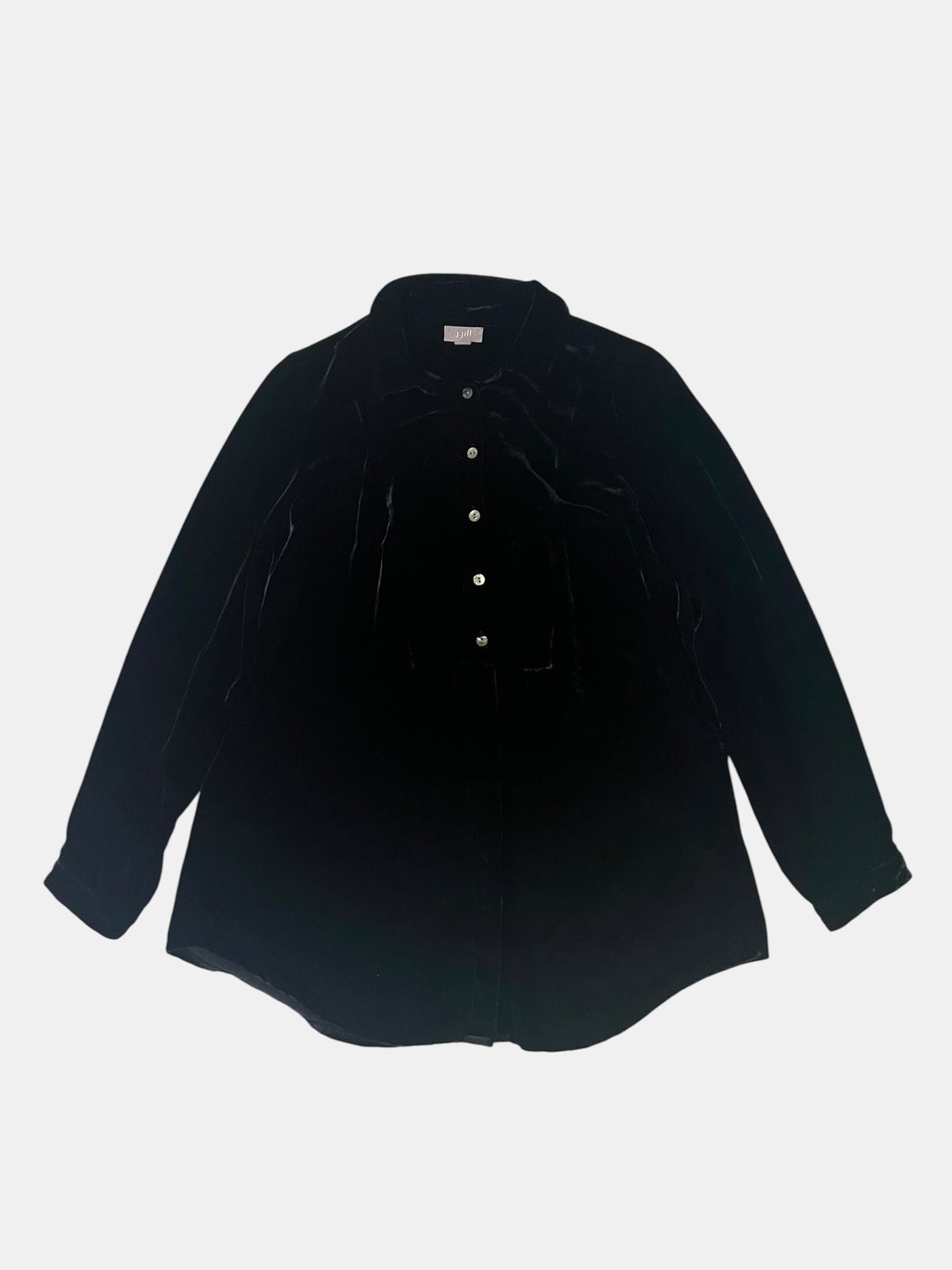 Vintage Velvet Oversized Shirt