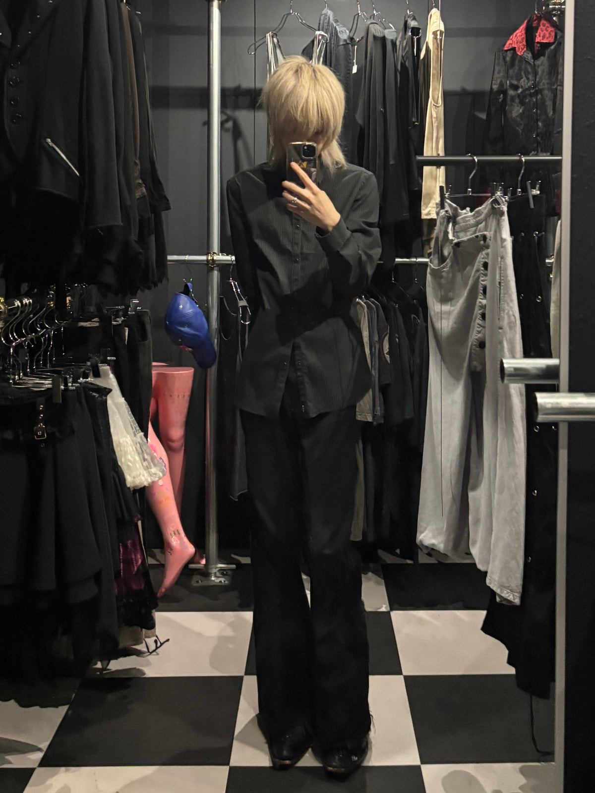 Armani Exchange Pinstripe Shirt