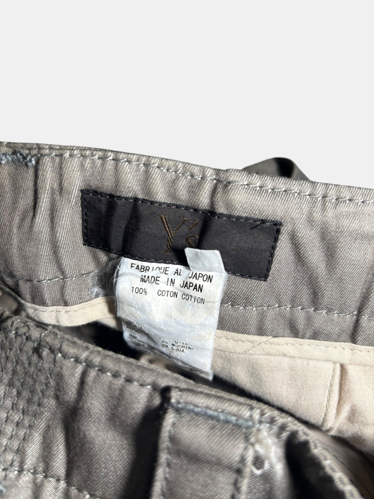 Y's Cargo Trousers