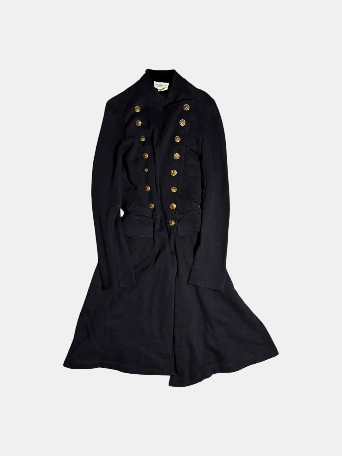 Brass-Button Napoleon Coat