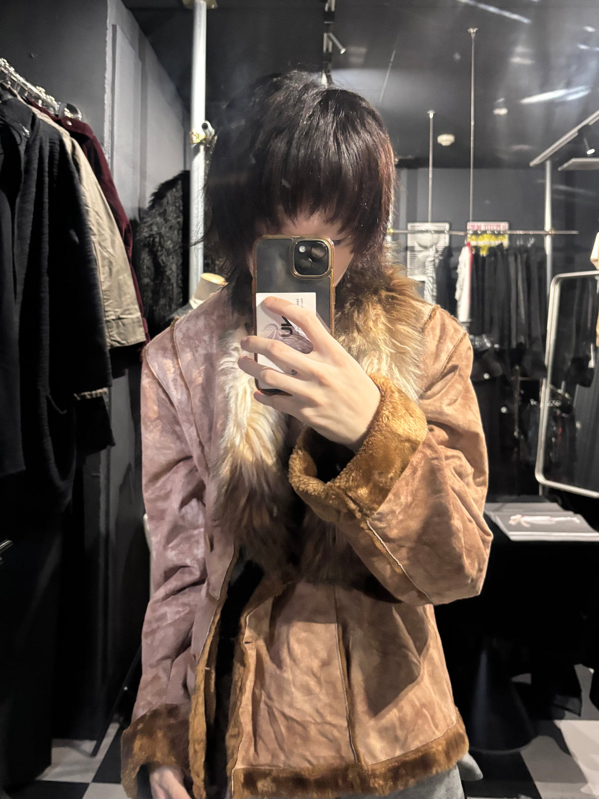 Fur-Collar Jacket