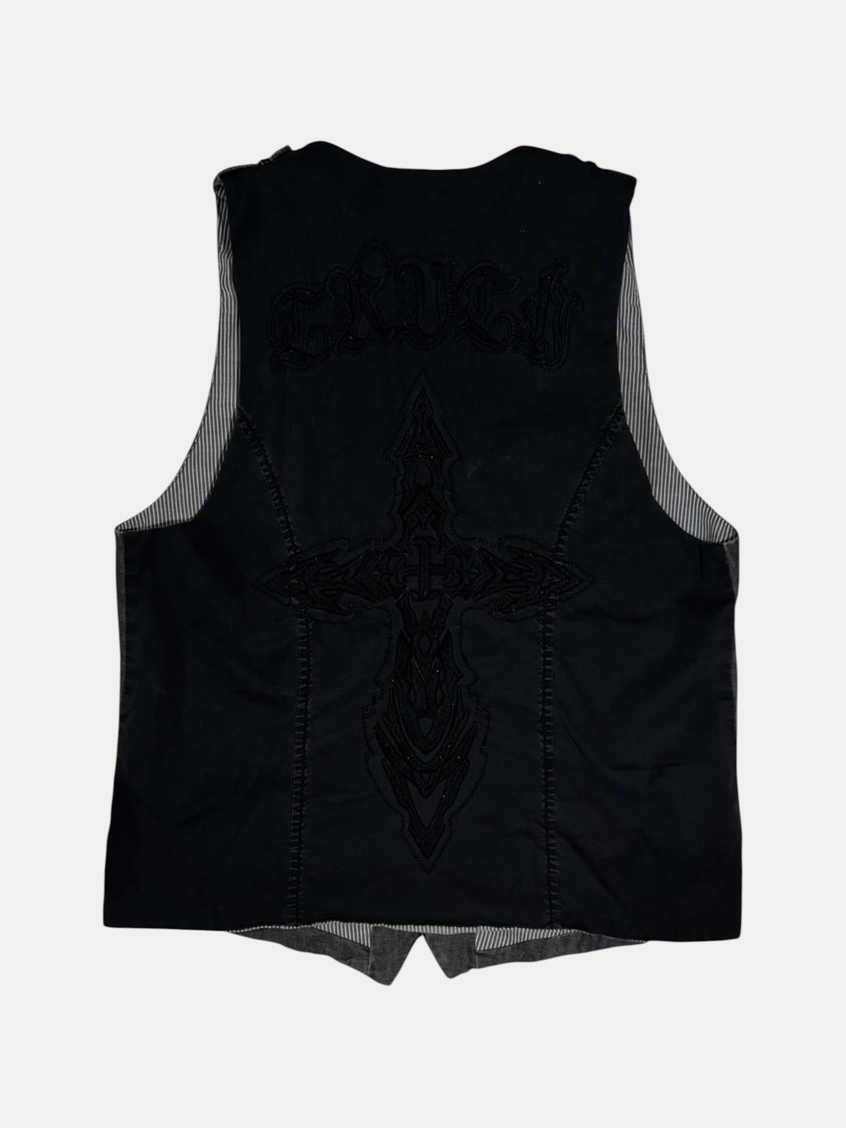 Cross-Motif Vest