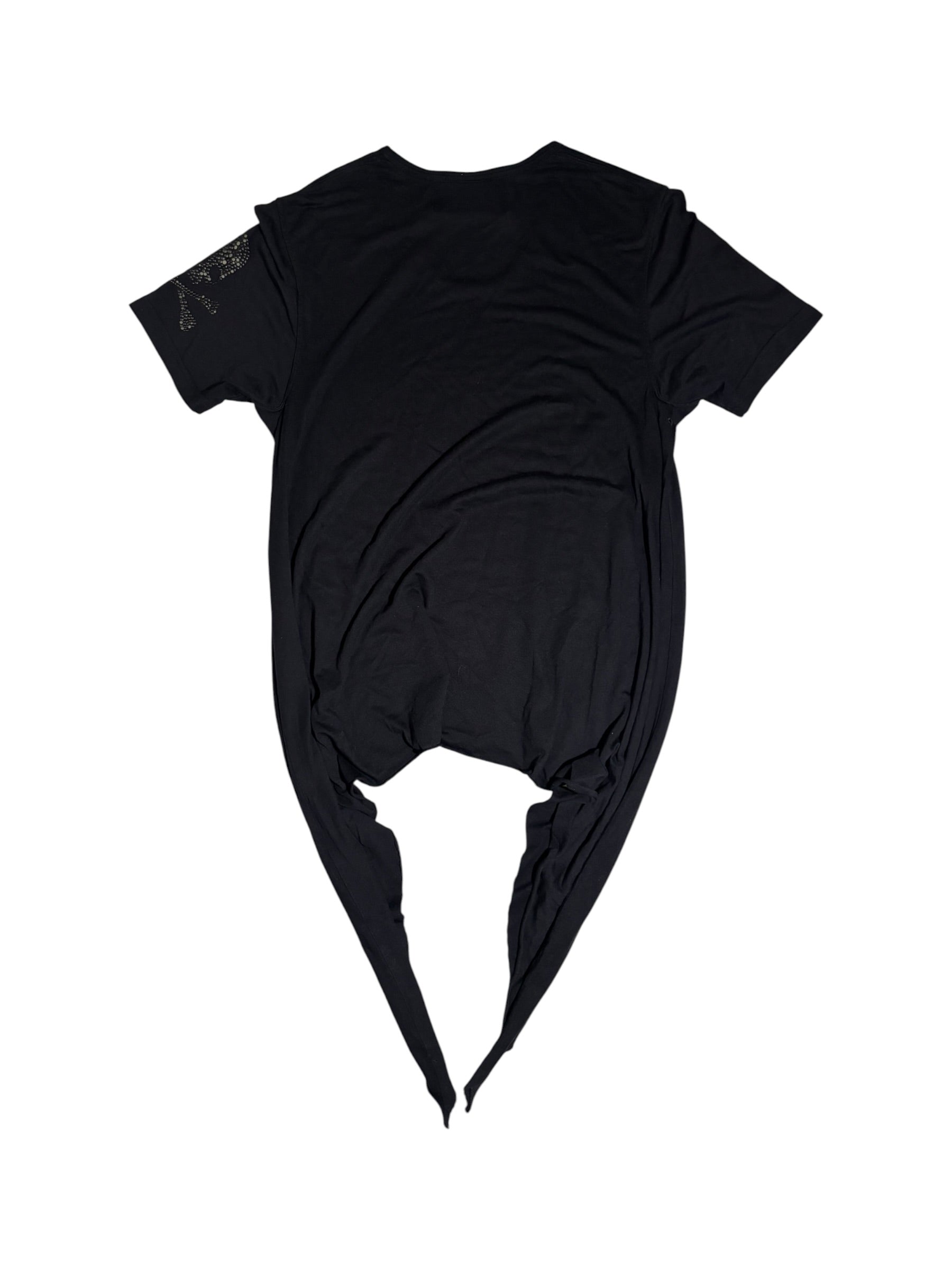 Asymmetric Draped T-Shirt
