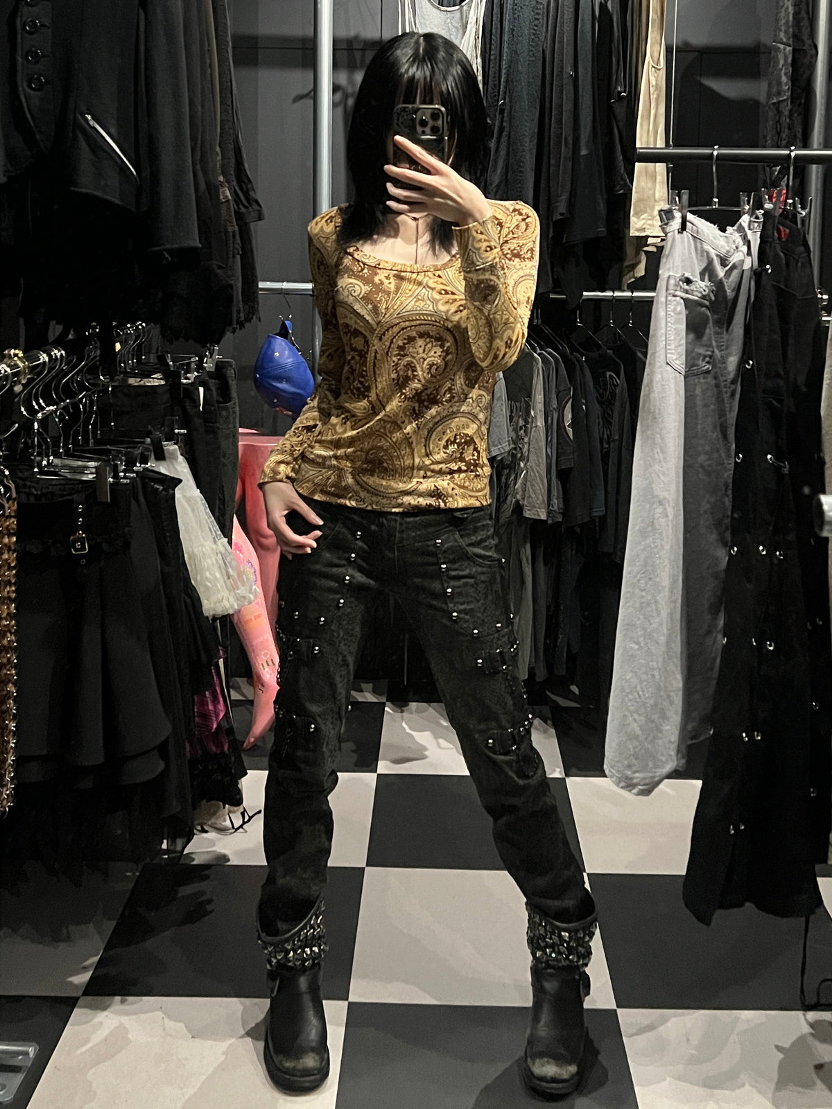 GOA Paisley Long Sleeve Top