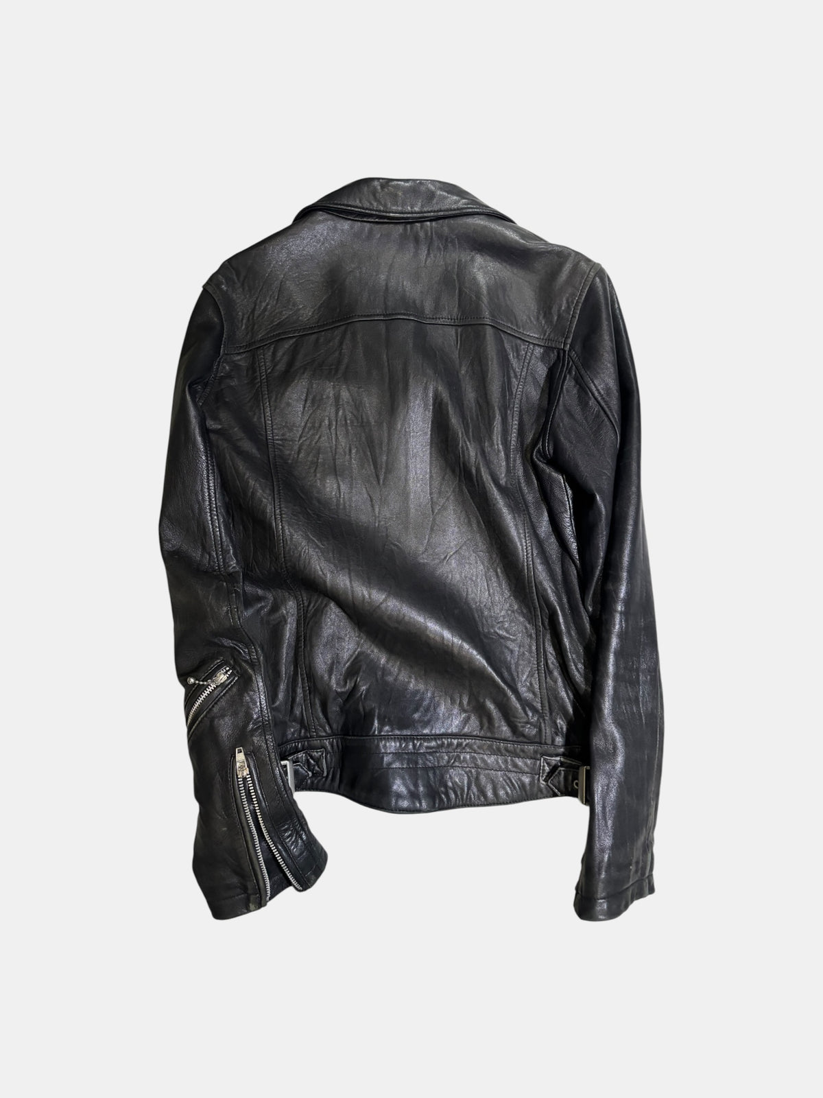 Leather Double Rider Jacket