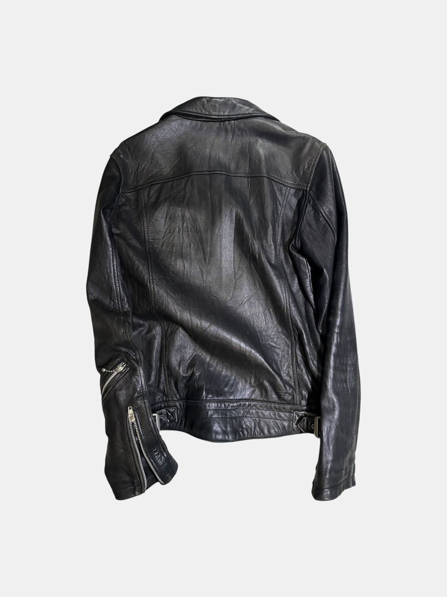 Leather Double Rider Jacket