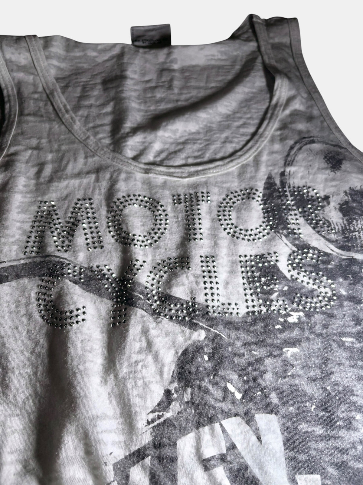 Harley-Davidson Burnout Rhinestone Tank Top