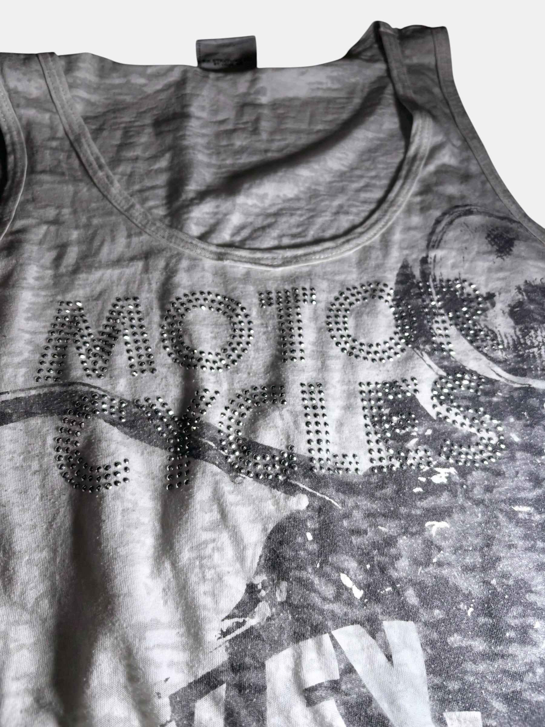 Harley-Davidson Burnout Rhinestone Tank Top