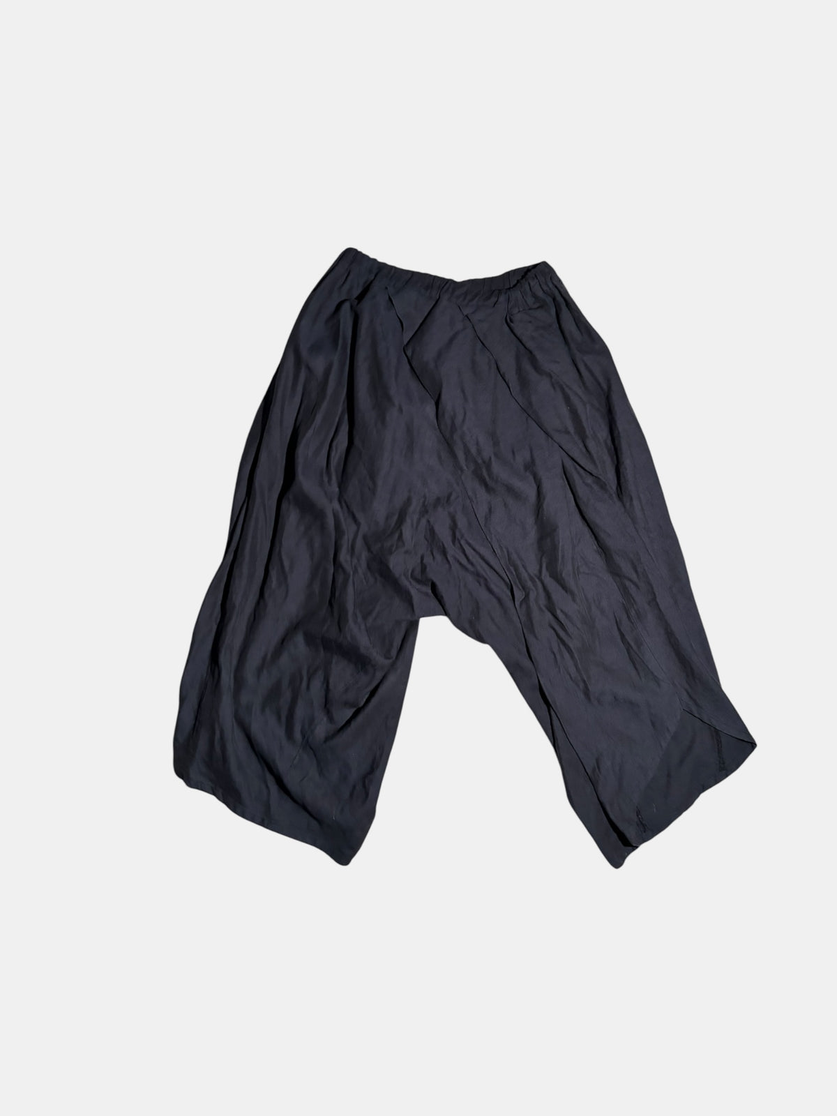 Wrap-Front Sarouel Pants