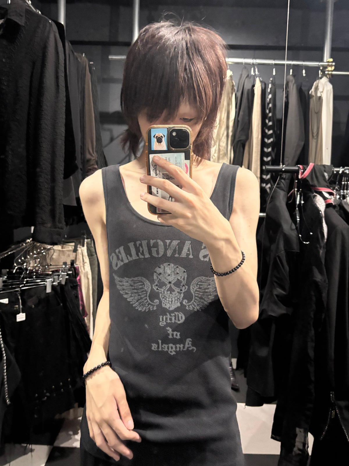 Winged Skull Tank Top