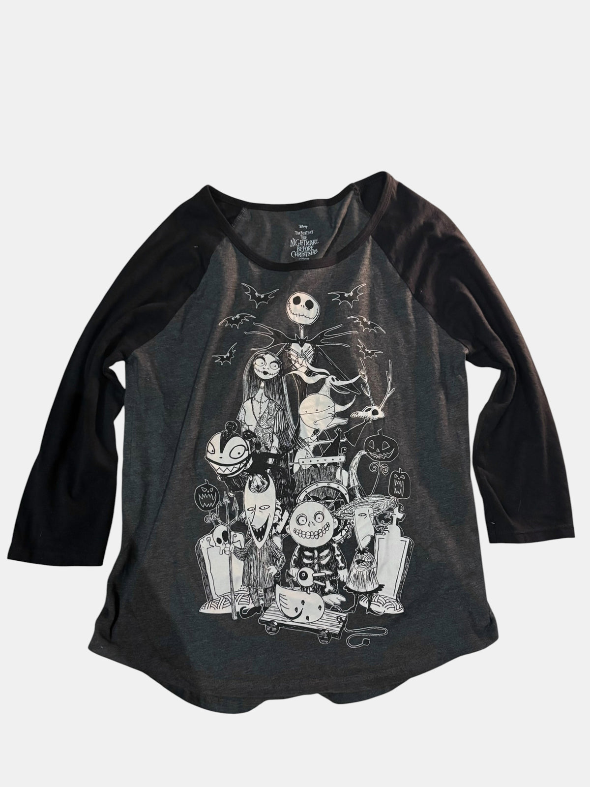 The Nightmare Before Christmas Raglan Tee