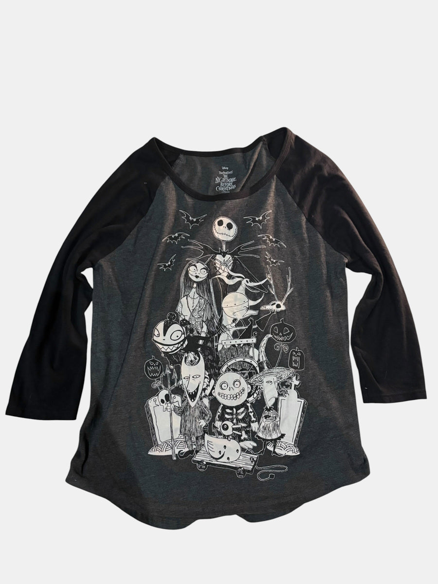 The Nightmare Before Christmas Raglan Tee