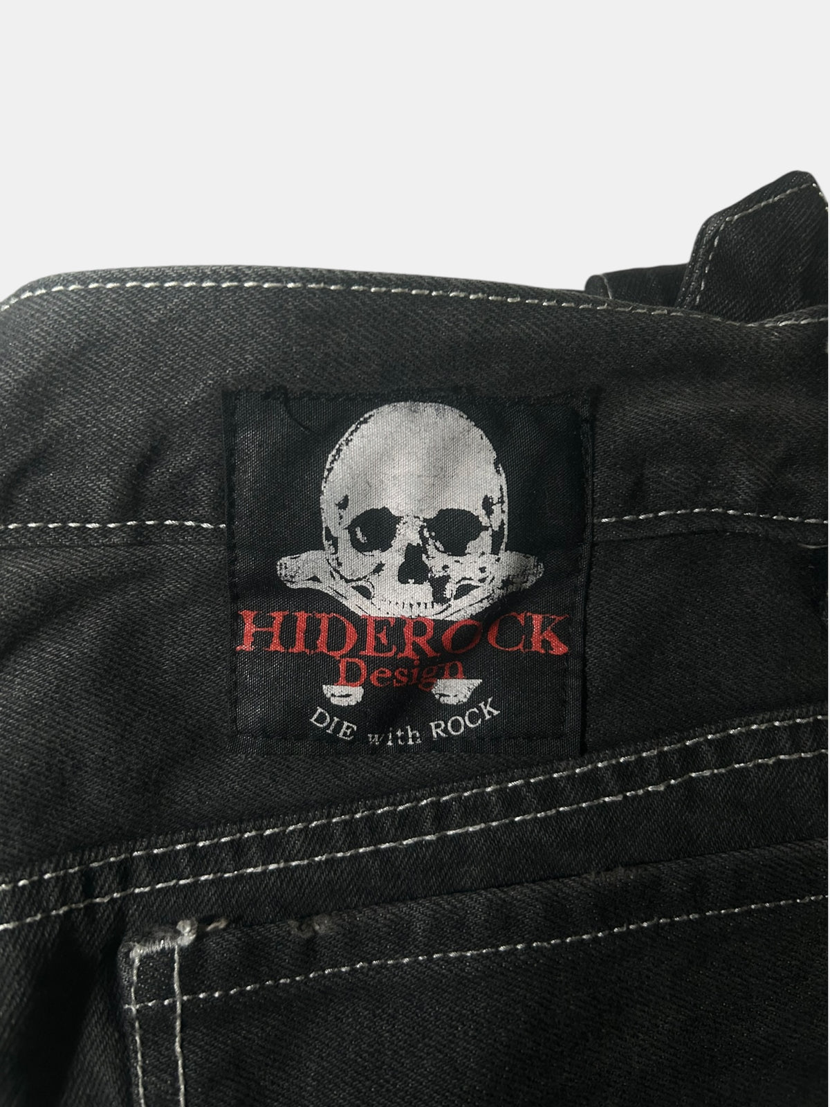 Frayed Panel Jeans