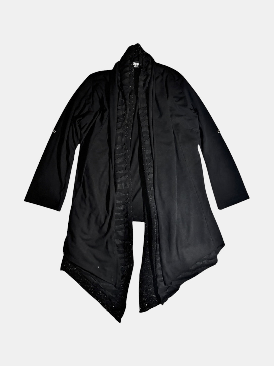 Xfrm Asymmetric Drape Layered Cardigan