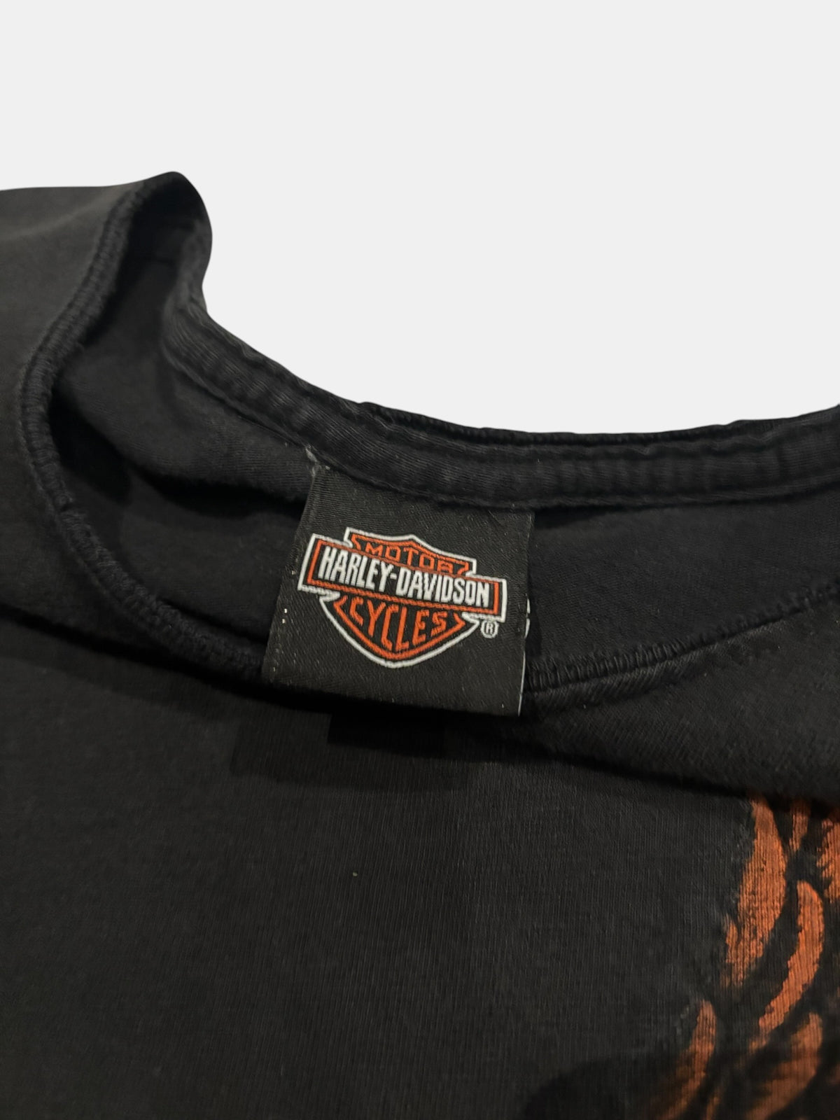 Harley-Davidson Eagle Graphic Cut-Off Tank Top