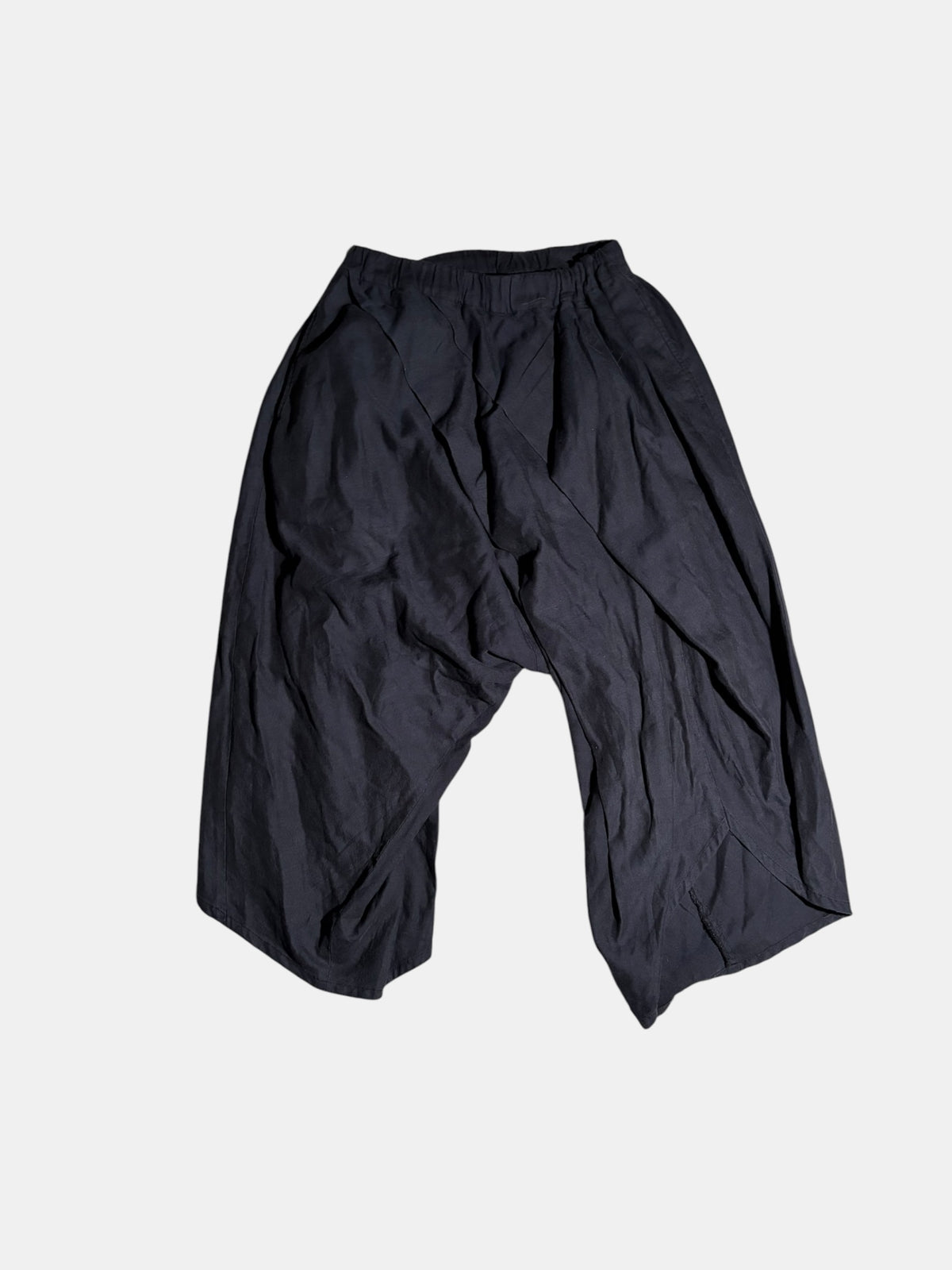 Wrap-Front Sarouel Pants