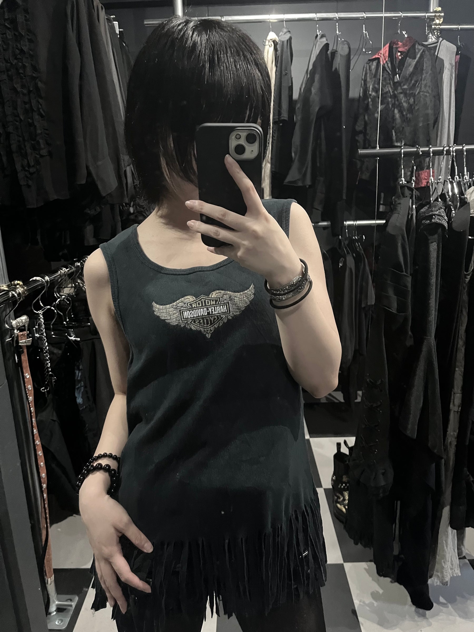 Harley-Davidson Fringe Tank Top