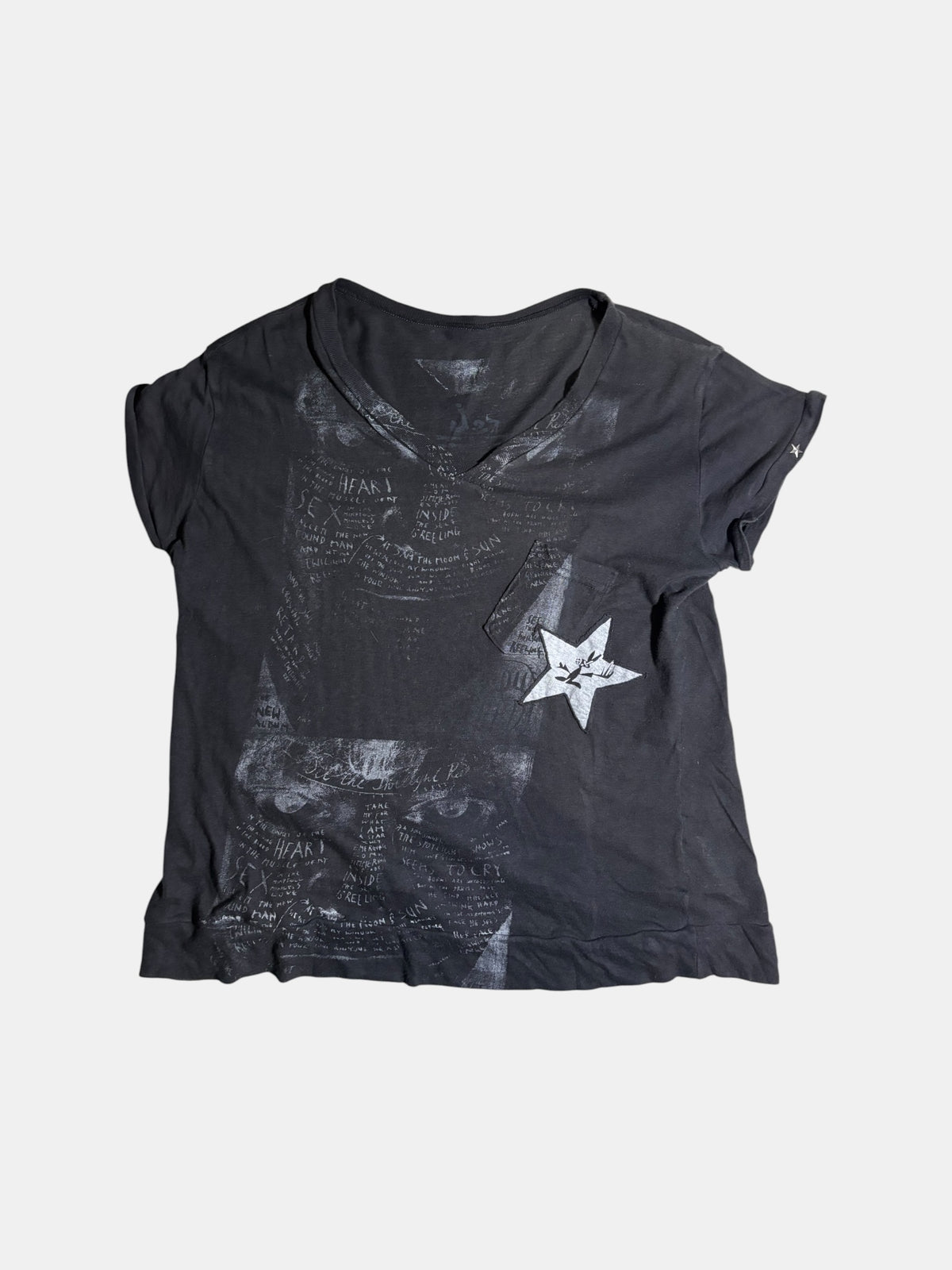Collage-Print T-Shirt