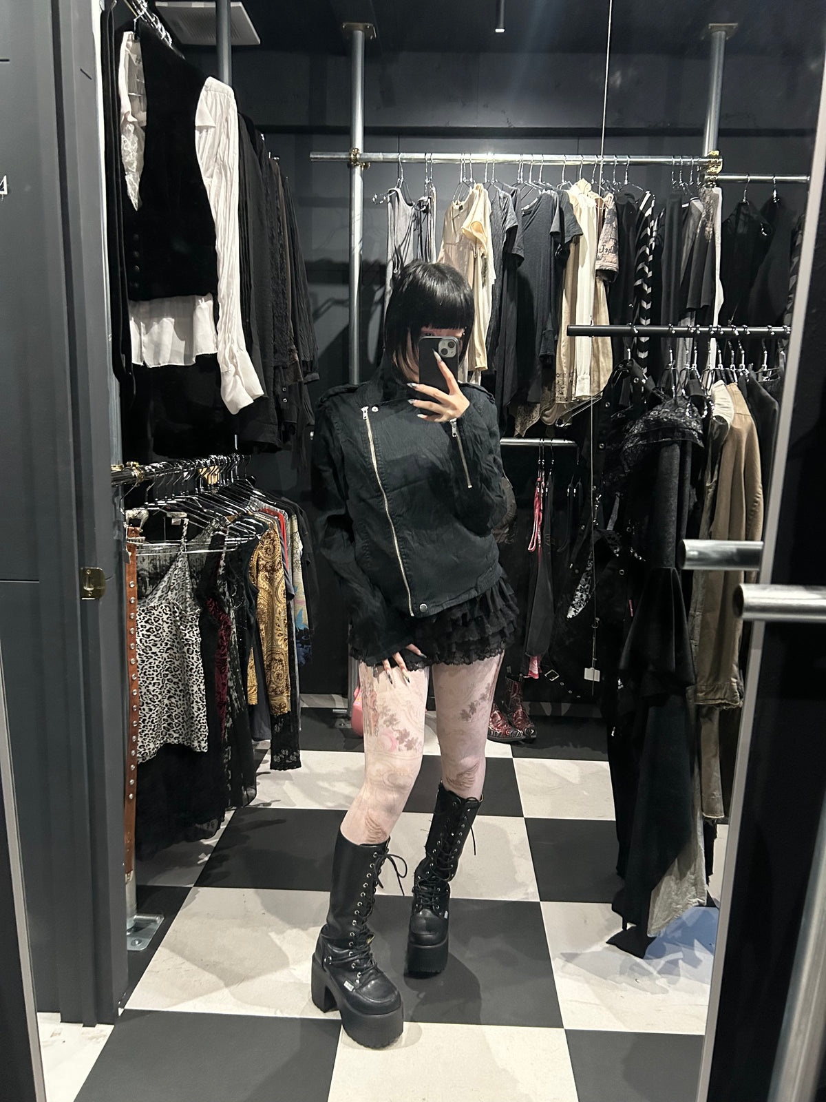 Diagonal-Zip Jacket