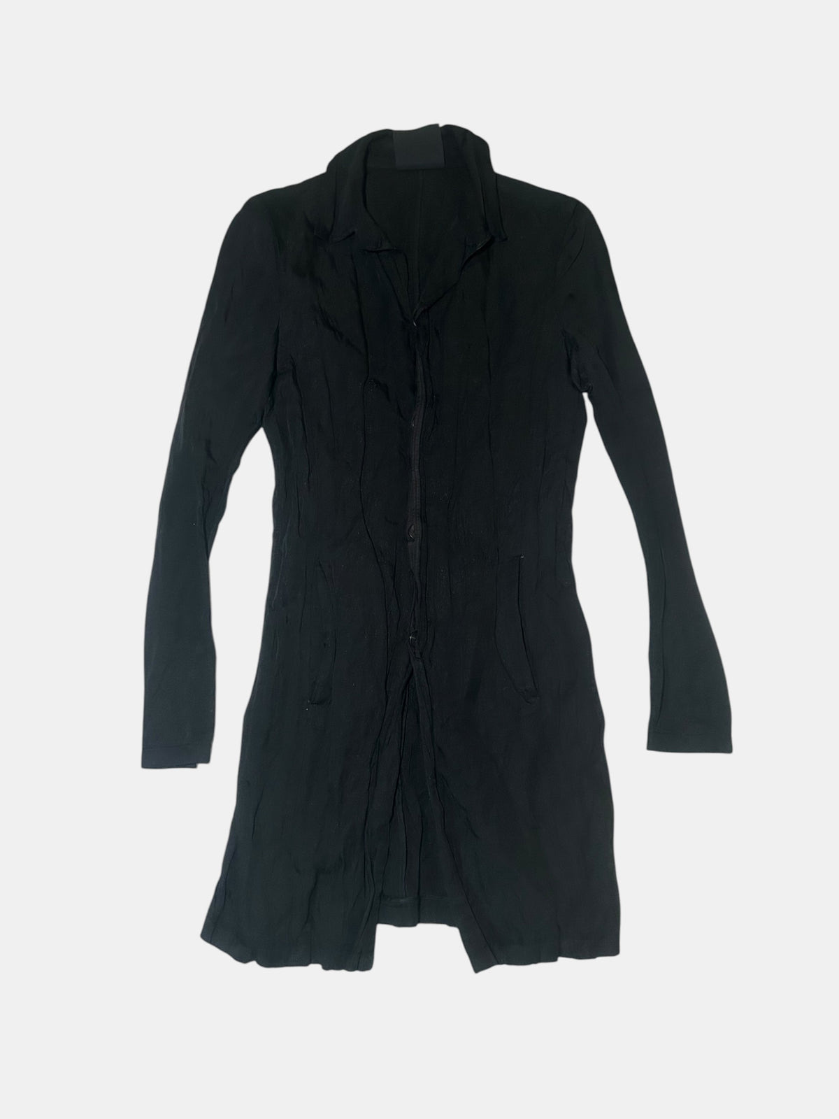 Crinkle Long Coat