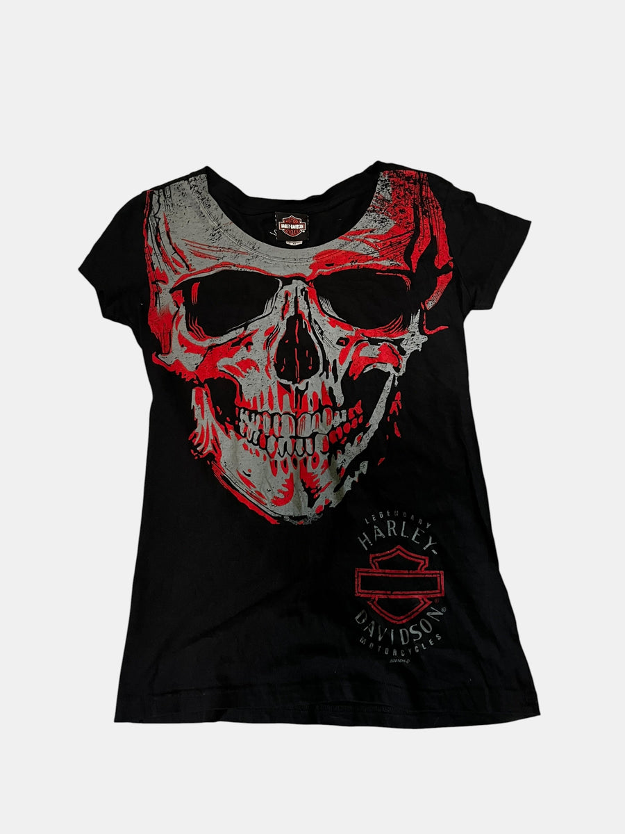 Harley-Davidson Skull Print Tee