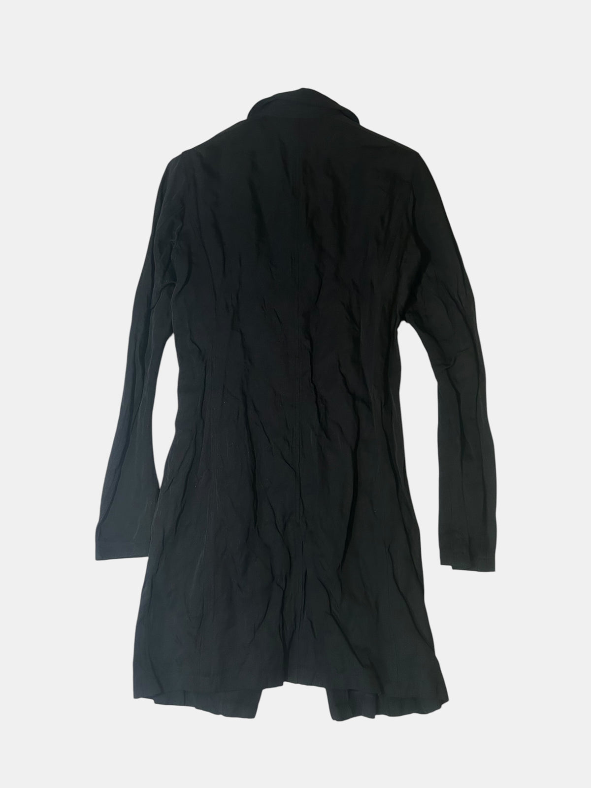 Crinkle Long Coat