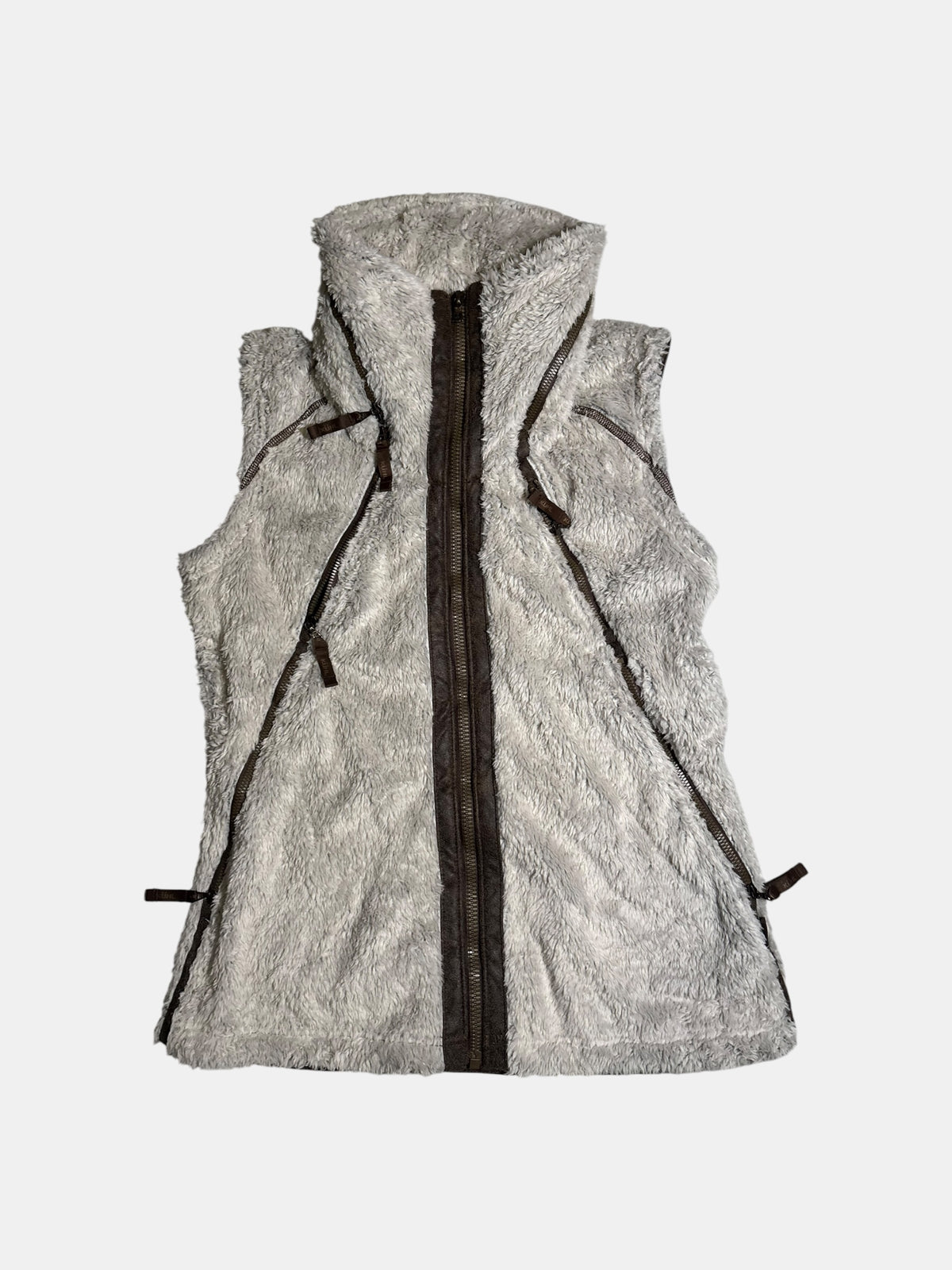 Multi-Zip Pile Vest