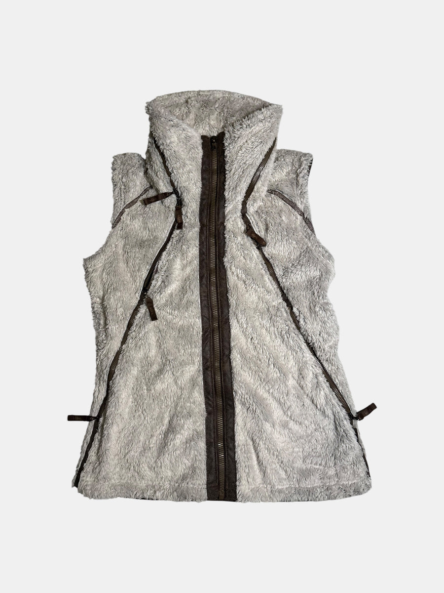 Multi-Zip Pile Vest