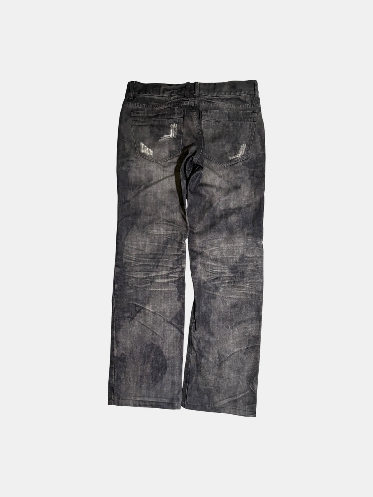 Bleach-Wash Jeans