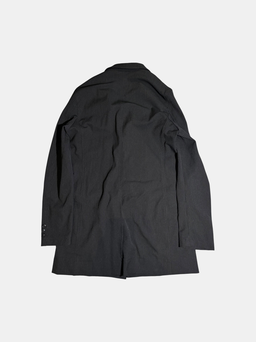 Pinstripe Long Jacket