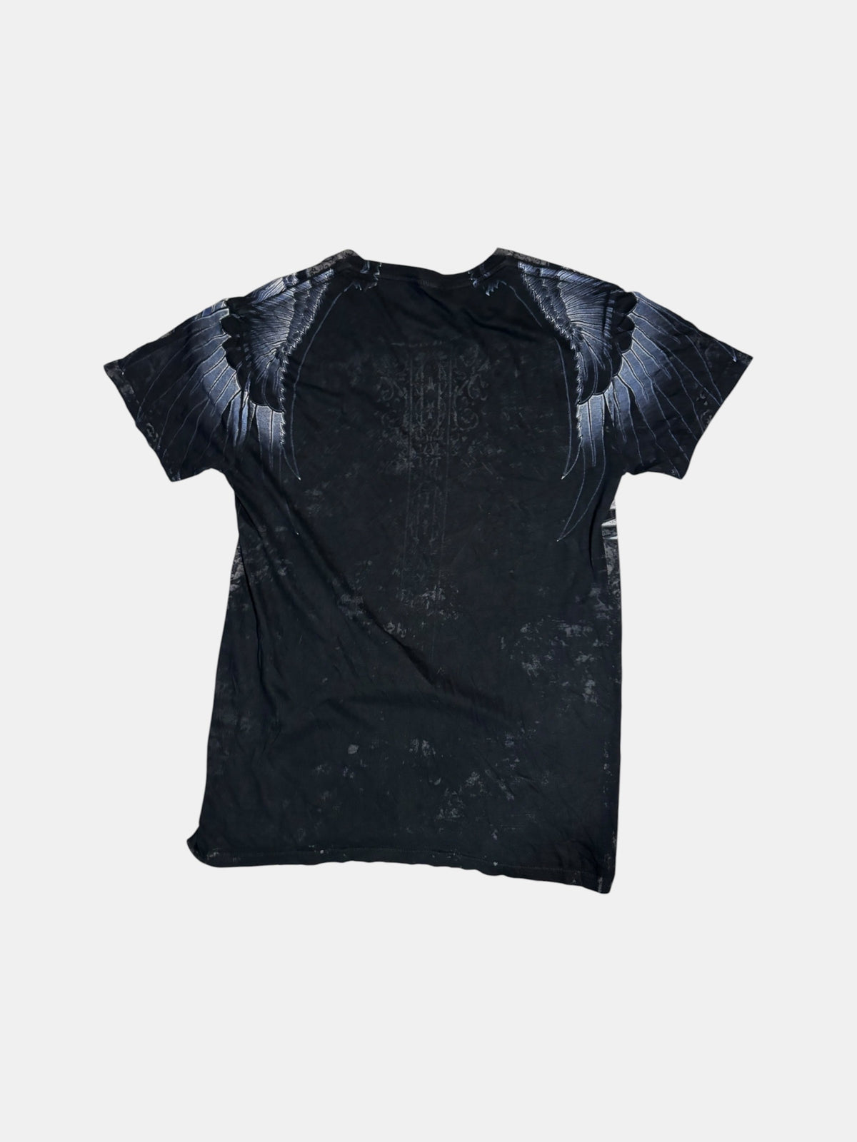 Rhinestone Cross Graphic T-Shirt