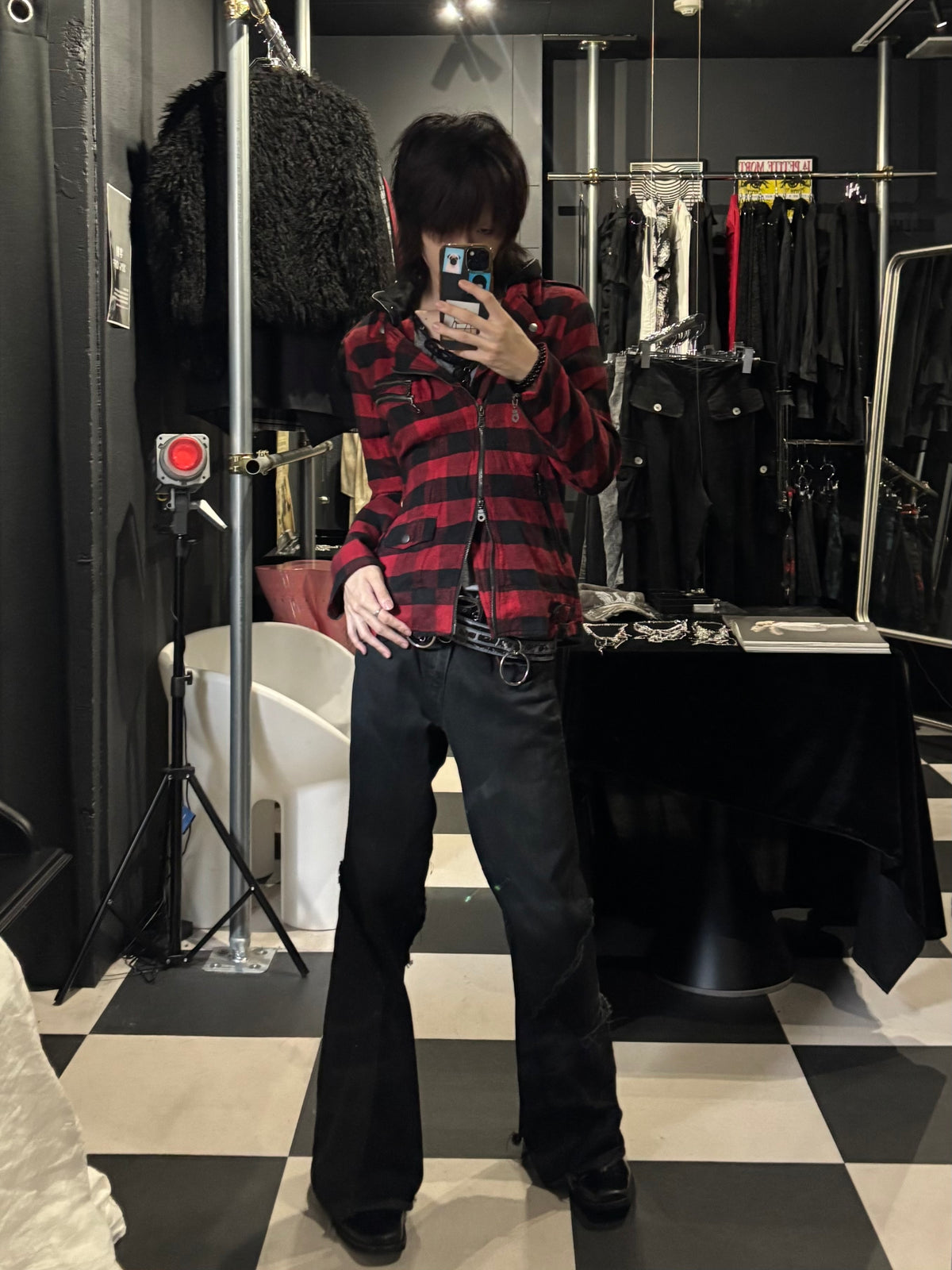 Buffalo Check Rider Jacket