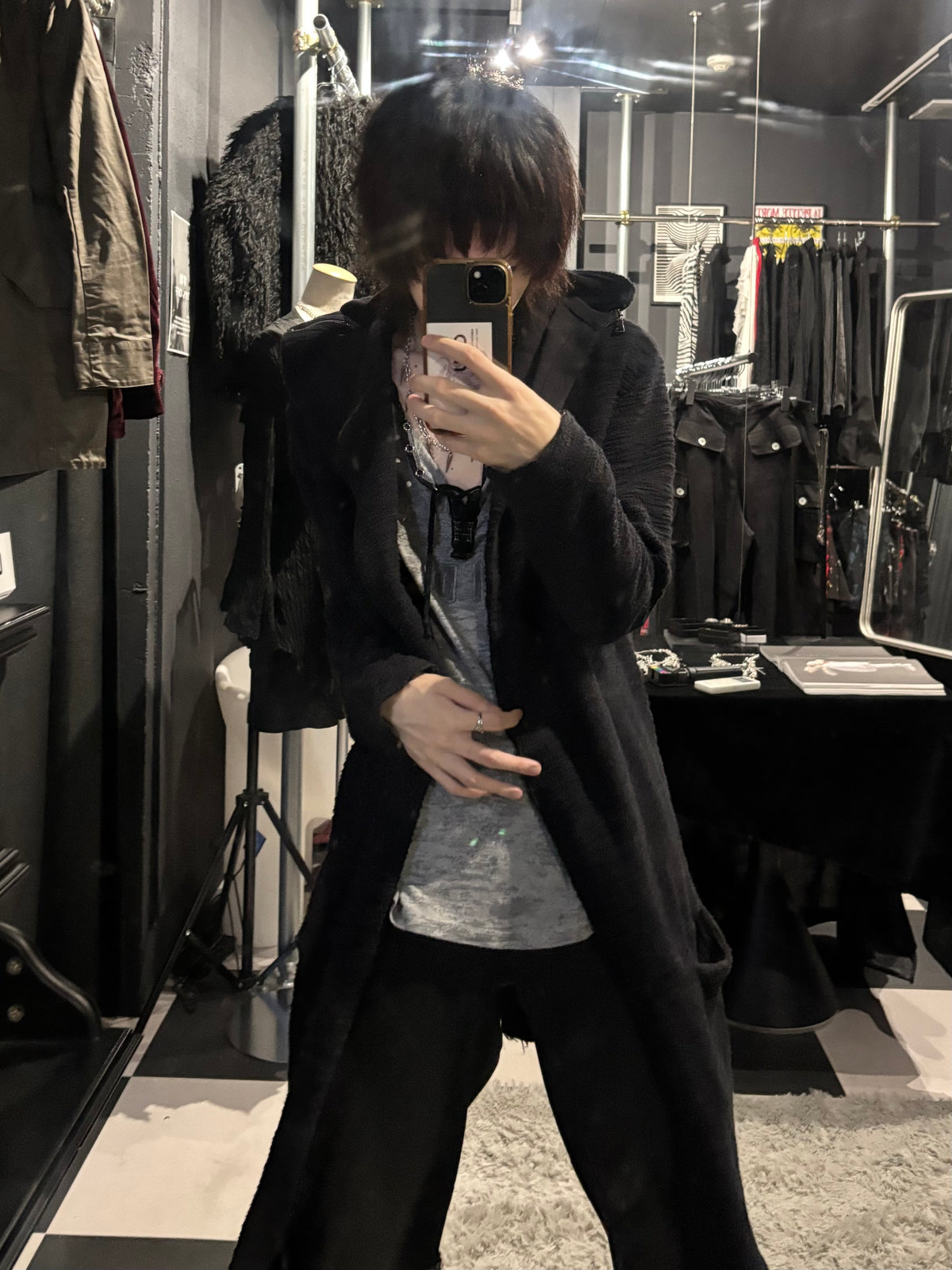 Hooded Long Cardigan
